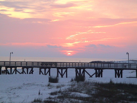 beach pier