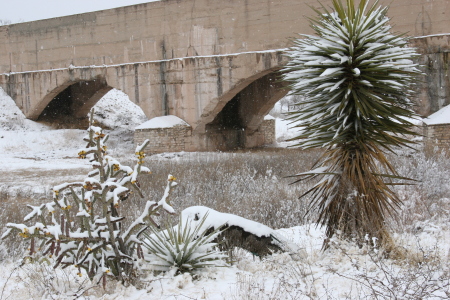 The Flume in Winter