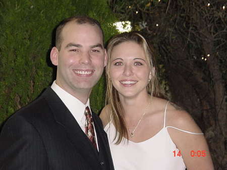 Me and the hubby when we got married in Vegas 2002