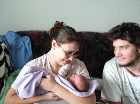 Aunt Twyla, Mara, and daddy