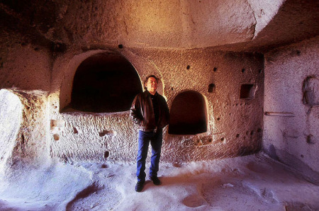 Interior Cavern at Cappadocia, Central Turkey