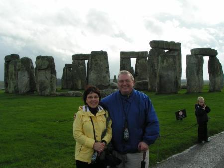 Barb, Stonehenge and me