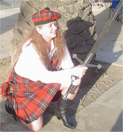 MacGregor Plaids? lol yeah that's me in a kilt!