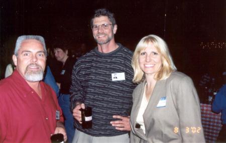 Lewis, Stepehn and Celia, 2002 Reunion