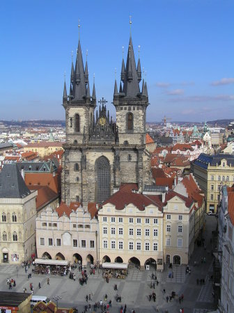 Our Lady Before Tyne,Prague Czech Republic