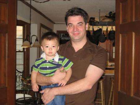 Nathan with Dad