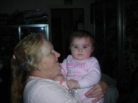 momma and grandbaby sabrina