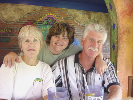 My wife Betty, daughter Susan and me