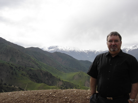Mountains in Uzbekistan, DTRA team 2010