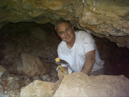 Mining at San Francisquito Canyon