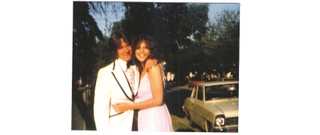 Kim Dukes and Tim Luxmore Prom 1981