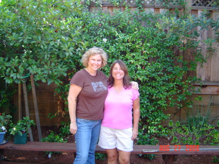 Me with Linda Crose-Andersen summer 2006