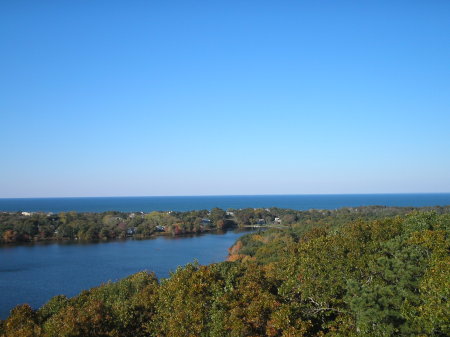 cape cod bay 2006, view from scargo tower