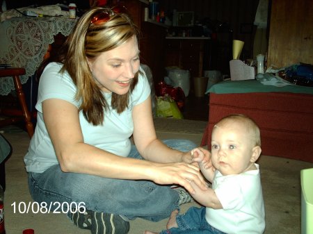 My Oldest Daughter, Shelby and her daughter, Kyra