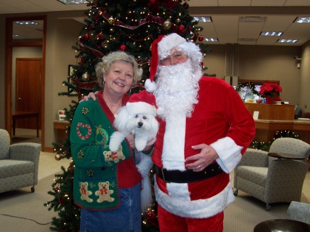 Santa, Donna Ann and Archie