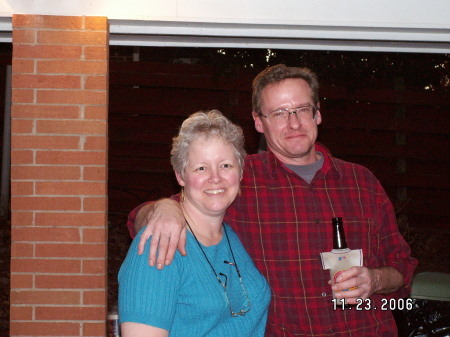 Gary and I     Thanksgiving 2006