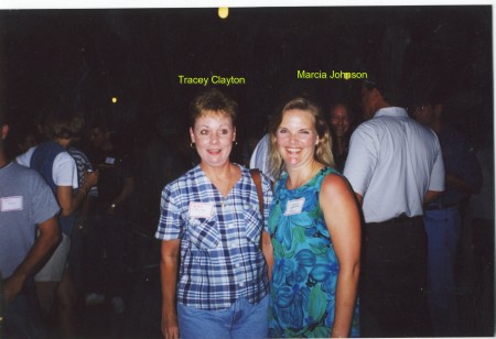 Tracey Clayton and Marcia Johnson