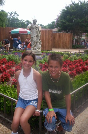 Jake and Alex at Busch Gardens