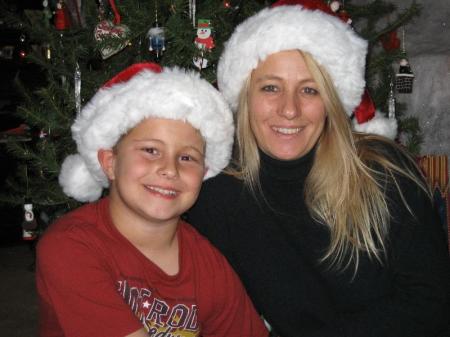 My son and me... X-Mas '06