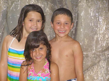 Kids at the Great Wolf Lodge
