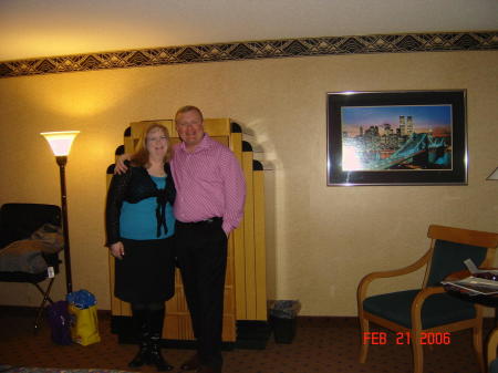 My wife Charlotte and I in Las Vegas, 2006
