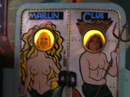 At the Marlin Club in Catalina having a COCKtail!
