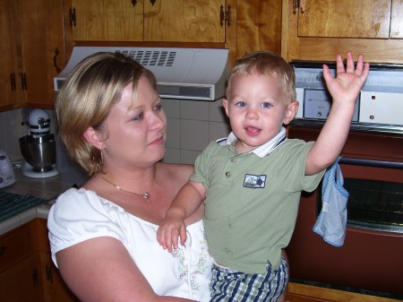 My Wife Jenny and our son Dillon