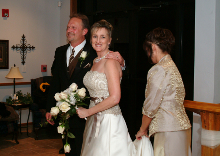 Wedding day bliss in '06