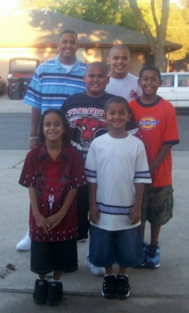 My sons and nephews/First day of school