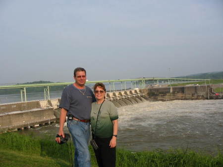 Bobbie and Rich at Watts Bar Dam in TN
