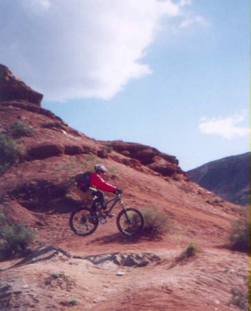 mountain biking