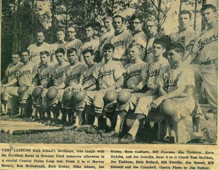 CLHS'65 Baseball Team