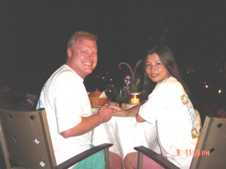 Honeymoon, Mauritius 2004