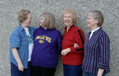 Colleen, Charlotte, Rhoda and Sharon