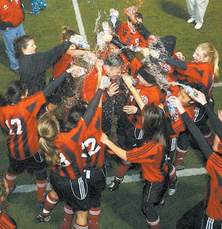 Winning the League Chapmionship in 2007