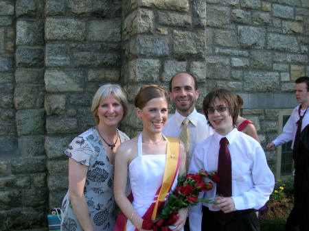 Joyce, David, Aliza, and Ben June 2005