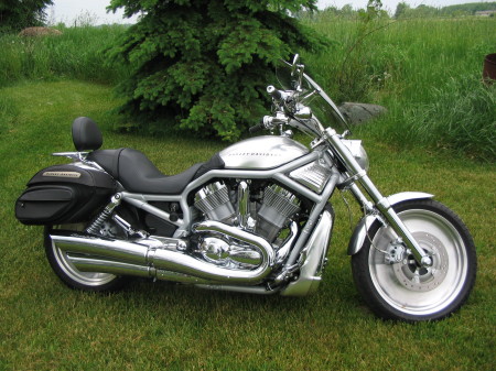 My newest Harley - 2002 V-Rod