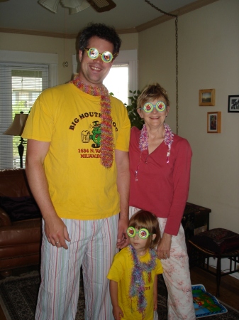 Son-in-law, Aaron, Susan, and Granddaughter, Lachia