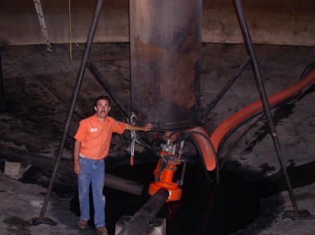 In an Anaerobic Digester