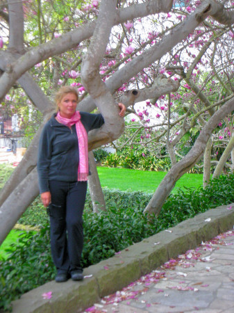 Me with My Favorite Tree in The Courthouse Gradens