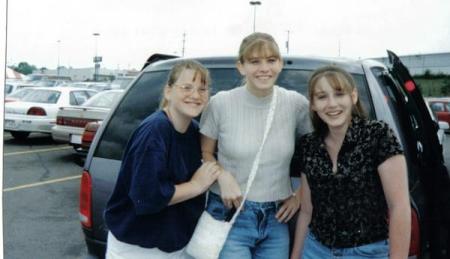 My 3 daughters! Liz, Amy and Sarah all grown now, LOL