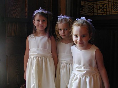 flower girls - 3 little angels