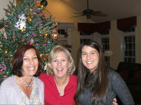 My sister Bonnie, niece Kris and me