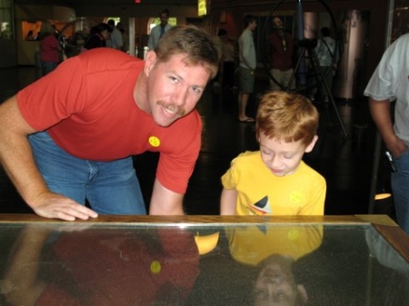 joe and joseph at the exploratorium