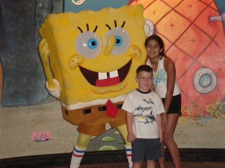 russell gabby and spongebob