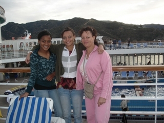 me and my girls on a family cruise