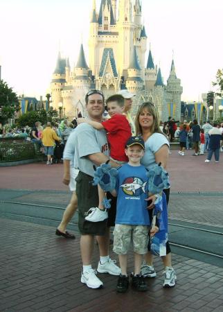 Family at Disney February 2007