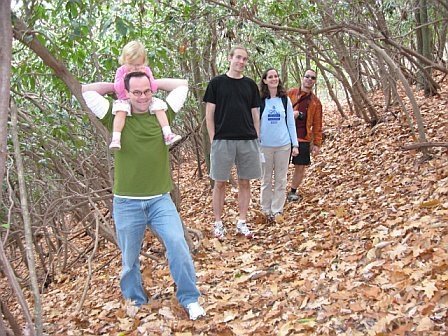 Shea Family in Woods