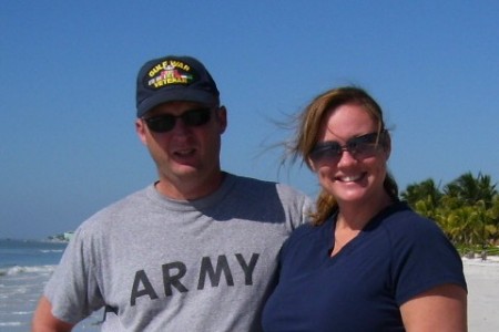 Wife and I on Sanibel Island, Fl