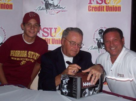 DINNER WITH BOBBY BOWDEN